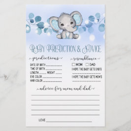 Spel för att förutsäga baby och ge råd - babyskor