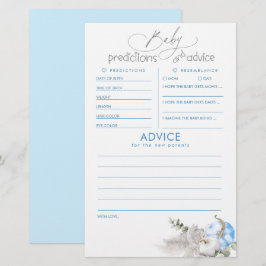 Spel för Baby-förutsägelser och råd för babyskor