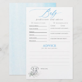 Spel för Baby-förutsägelser och råd för babyskor