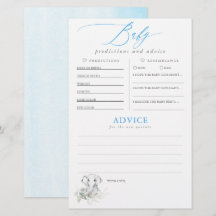 Spel för Baby-förutsägelser och råd för babyskor