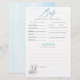 Spel för Baby-förutsägelser och råd för babyskor