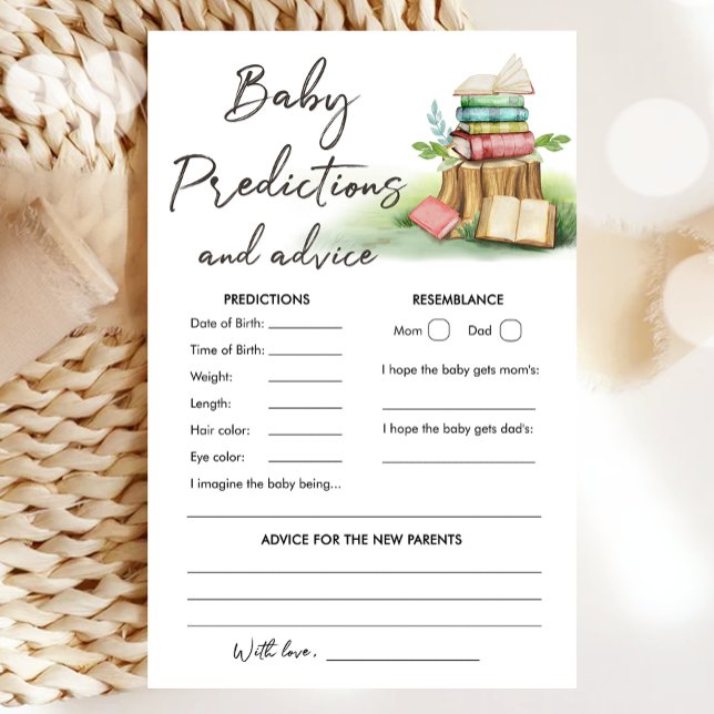 Spel för Baby-förutsägelser och råd för babyskor (Skapare uppladdad)