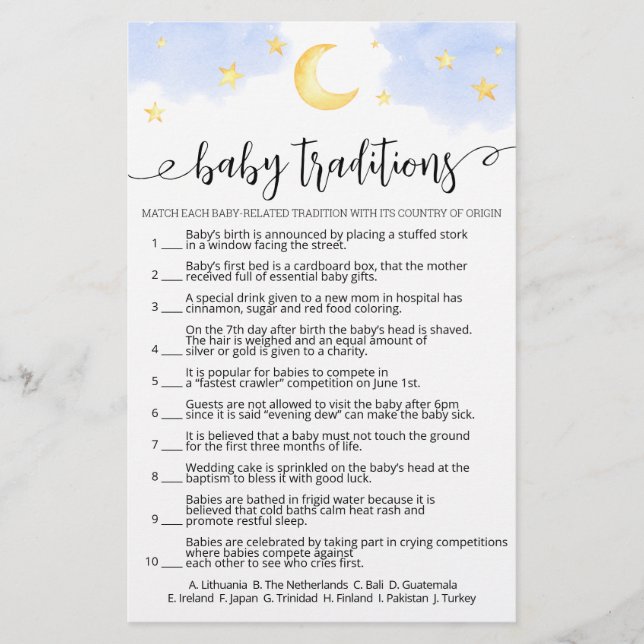 Spel för babykläder i Världen runt Baby Traditions (Framsida)