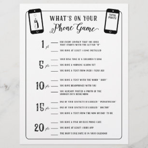 Spel för babyskor Vad finns på ditt mobila spel? Reklamblad