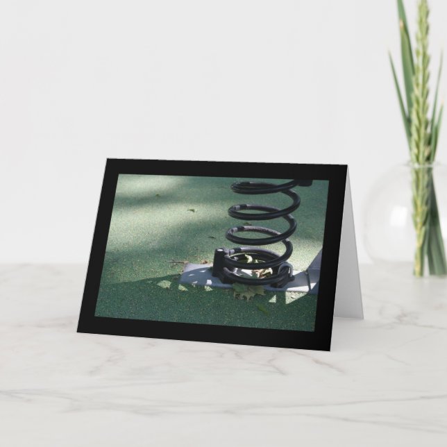 Spel för barn 16 Metall Vår-kort Kort (Framsida)