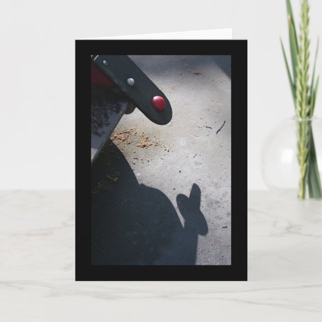Spel för barn 8 Shadow Greeting Card Kort (Framsida)
