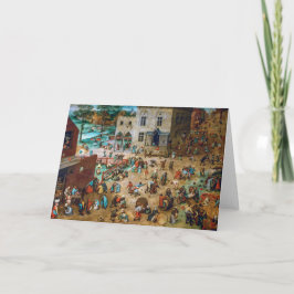 Spel för barn | Pieter Bruegel, äldre | Kort
