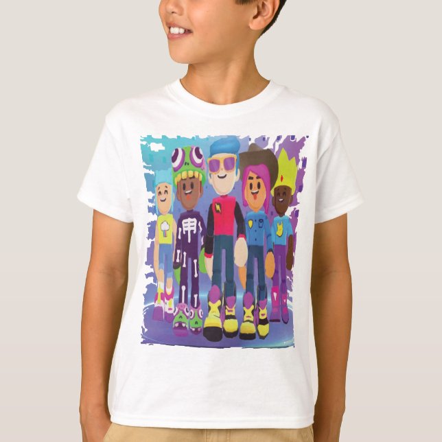 Spel-För barn T Shirt (Framsida)