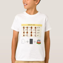 Spel för Brain Funny Math T-Shirt