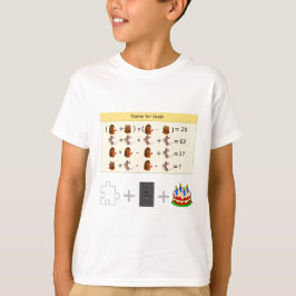 Spel för Brain Funny Math T-Shirt