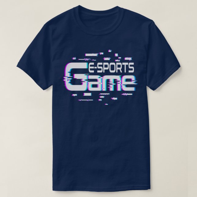 Spel för ESports T Shirt (Design framsida)