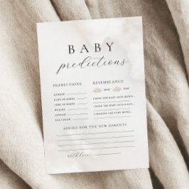 Spel för förutsägelse av könsneutrala babyskor