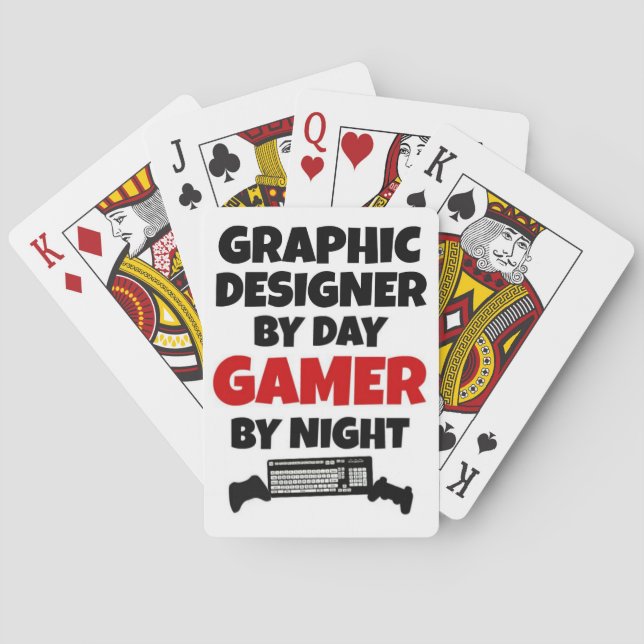 Spel för grafikdesigner casinokort (Baksidan)