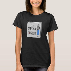 Spel för hämtning av styrenhets Joystick Retro-spe T Shirt