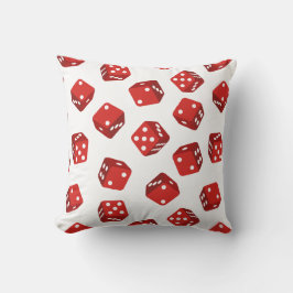 Spel för kasino Red Dice Craps Kudde
