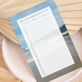 Spel för Möhippa av par Möhippor - Beach