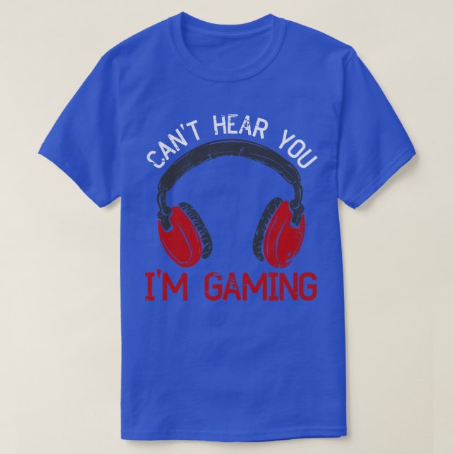 Spel för omspelning av headset Im-spel T Shirt (Design framsida)