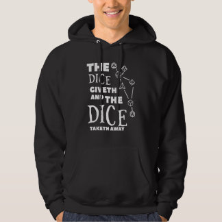 Spel för spelaren i kasino-kort hoodie