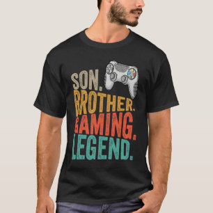 Spel för tontidspojkar 8 16 år gammal spelare 6 t shirt