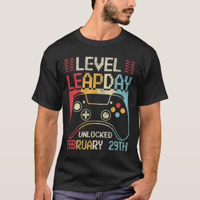 Spel för upplåst videospelsspel på lästa dagar t shirt (Framsida)