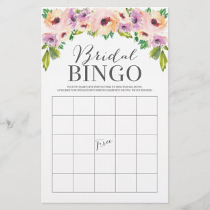 Spel för vild, blommor, Dubbla, sidade Möhippor Flygblad