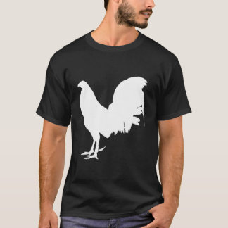 Spel Fowl Gallegos Tupp Chicken Gamefowl White T Shirt