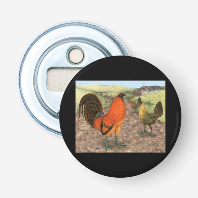 Spel Fowl på gården Flasköppnare (Framsidan)