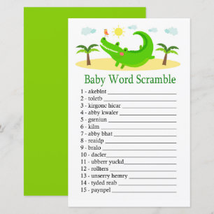 Spel från Alligator Baby ord