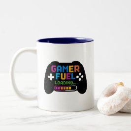 Spel Fuel Loading Coffee Mugg för spelare