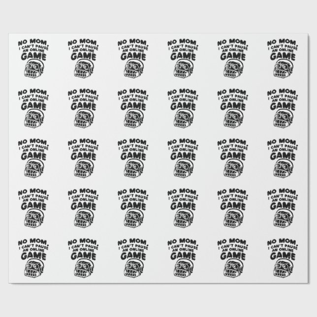 Spel Gambling Gift Presentpapper (Platt)