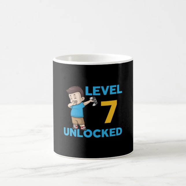 Spel Gamer-konsolen sju år Gift Idea Kaffemugg (Center)
