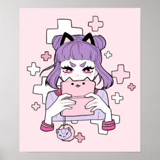 Spel - grl utskrift poster