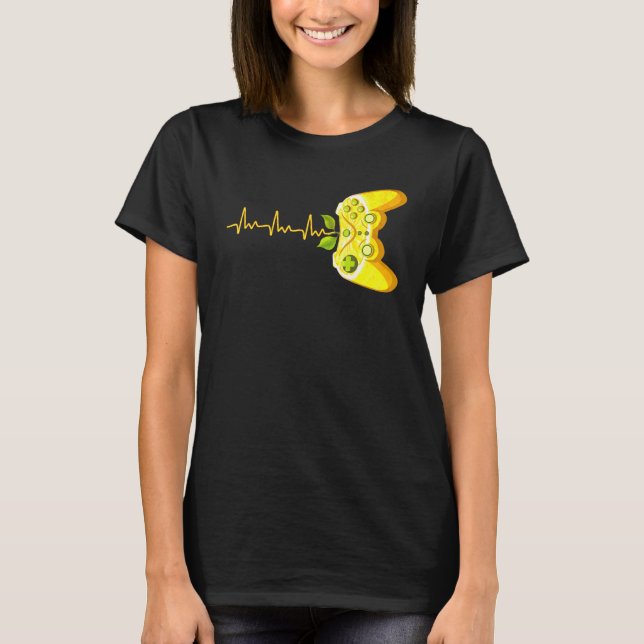 Spel Heartslag Sommar Lemon Video Game T Shirt (Framsida)