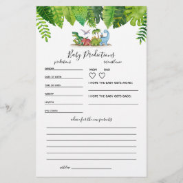 Spel i Baby-förutsägelser för barn i babykläder