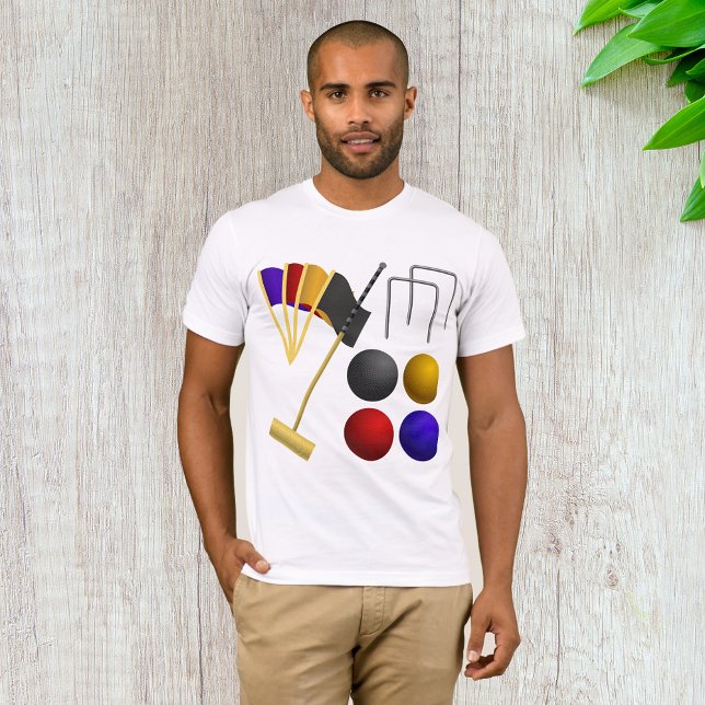 Spel i Croquet Manar T-Shirt (Skapare uppladdad)