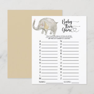 Spel i Elephant Baby. Barnstödsspel