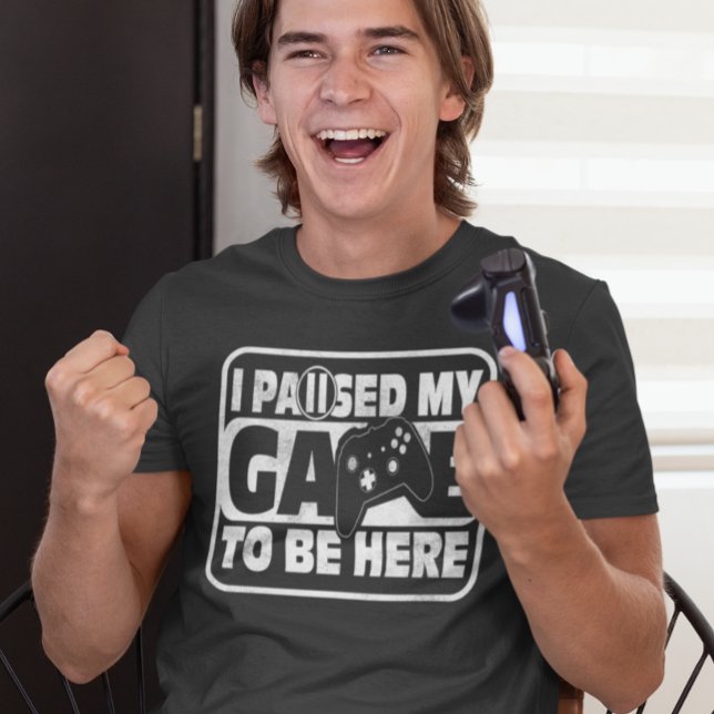 Spel I Pausat min spelspelare T-Shirt (Skapare uppladdad)