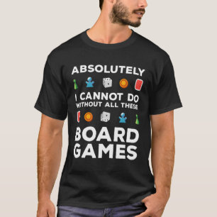 Spel i styrelsen för spel - spelskillnad t shirt