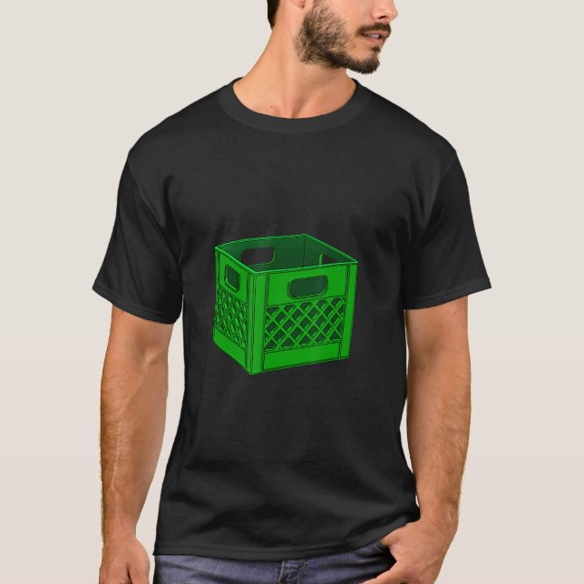 Spel Låda i blocket Mjölk Låda - utmaningar 4 T Shirt (Framsida)