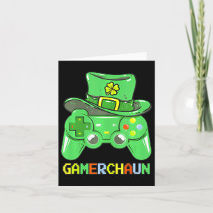 Spel Leprechaun Kostym St. Patrick's Day Kort