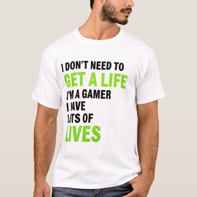 Spel Lives T-Shirt (Framsida)