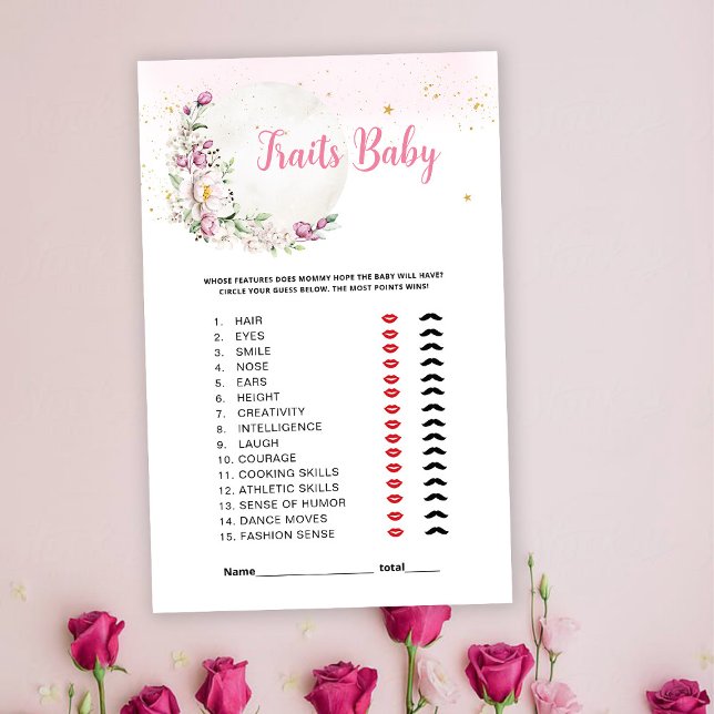 Spel med Blommig Månbaby-egenskaper (Skapare uppladdad)