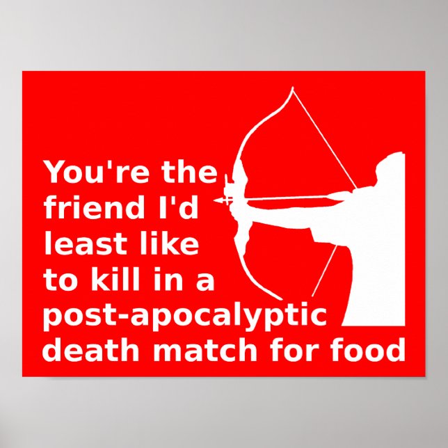 Spel med Hungriget Poster signatur (Framsidan)