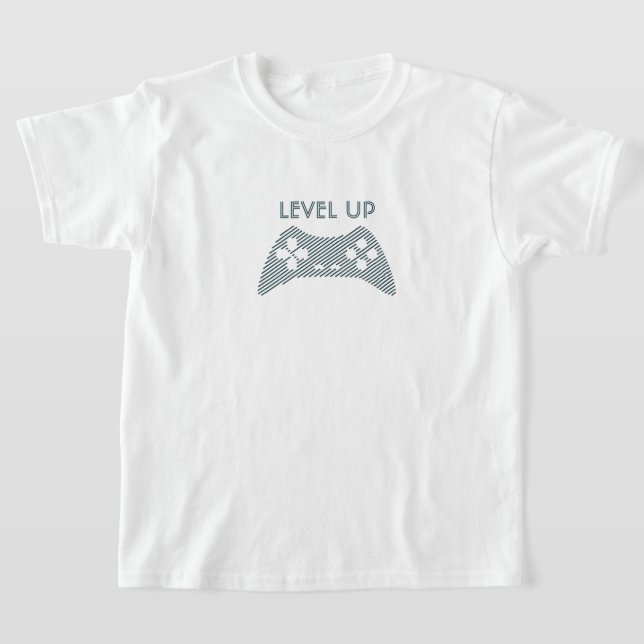 Spel-nivå upp T-Shirt (Laydown)