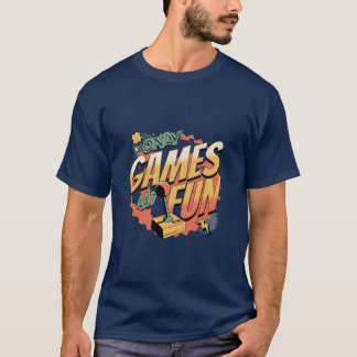 Spel och Roligt, rolig flicka T Shirt