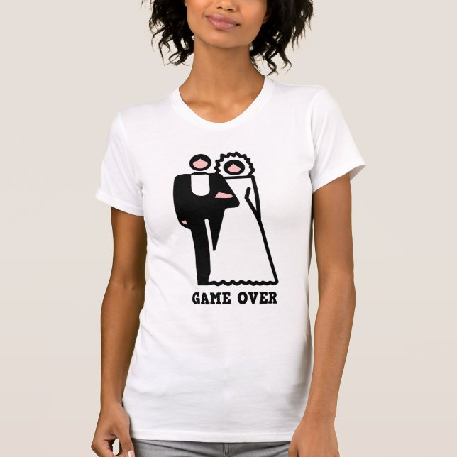 Spel över Bachelorette t-shirt (Framsida)