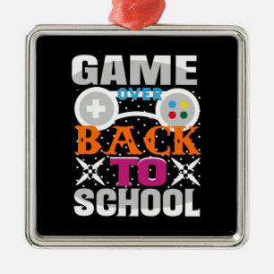 Spel över Back to school Julgransprydnad Metall