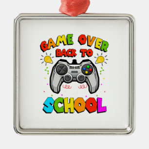 Spel över Back to school Julgransprydnad Metall