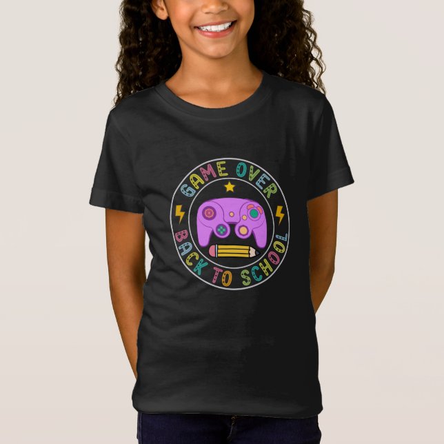 Spel över Back to school Kids T-Shirt (Framsida)
