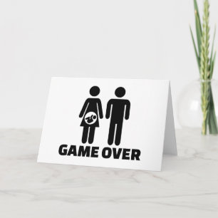 Spel över dräktiga baby meddelande